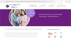 Desktop Screenshot of bendmemorialclinic.com