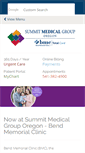 Mobile Screenshot of bendmemorialclinic.com
